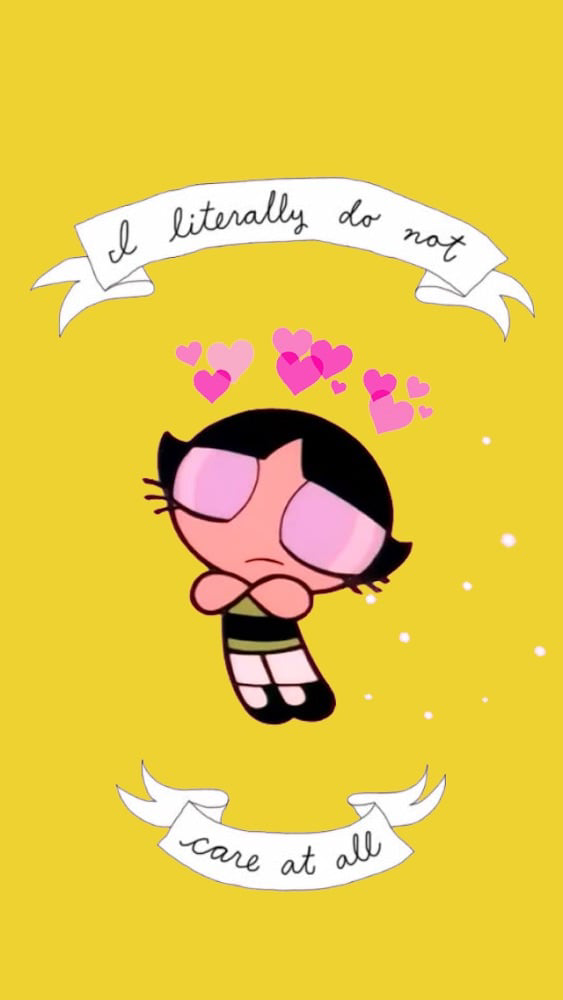 Cute, Wallpapers, Tumblr - Powerpuff Girl Yellow Background , HD Wallpaper & Backgrounds