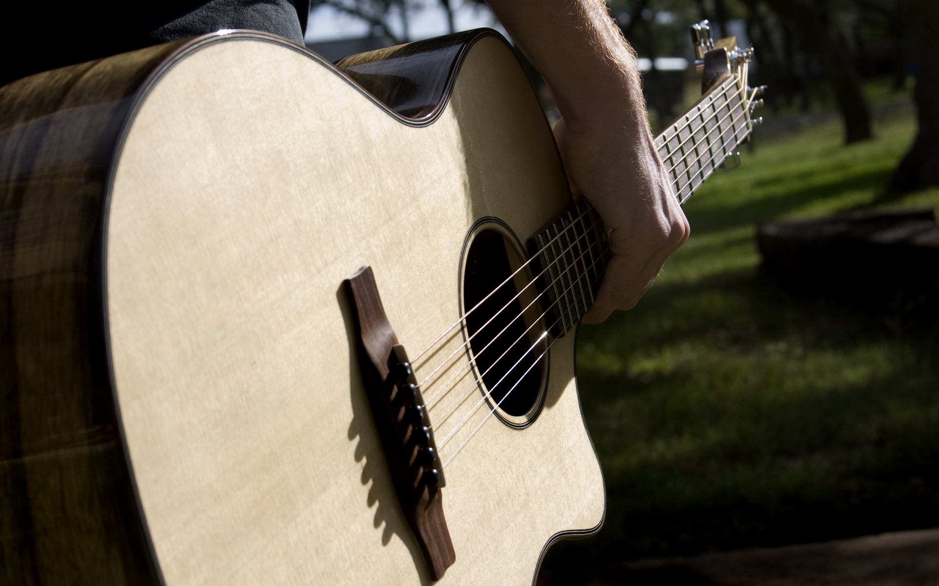 Acoustic Guitar Desktop Backgrounds , HD Wallpaper & Backgrounds