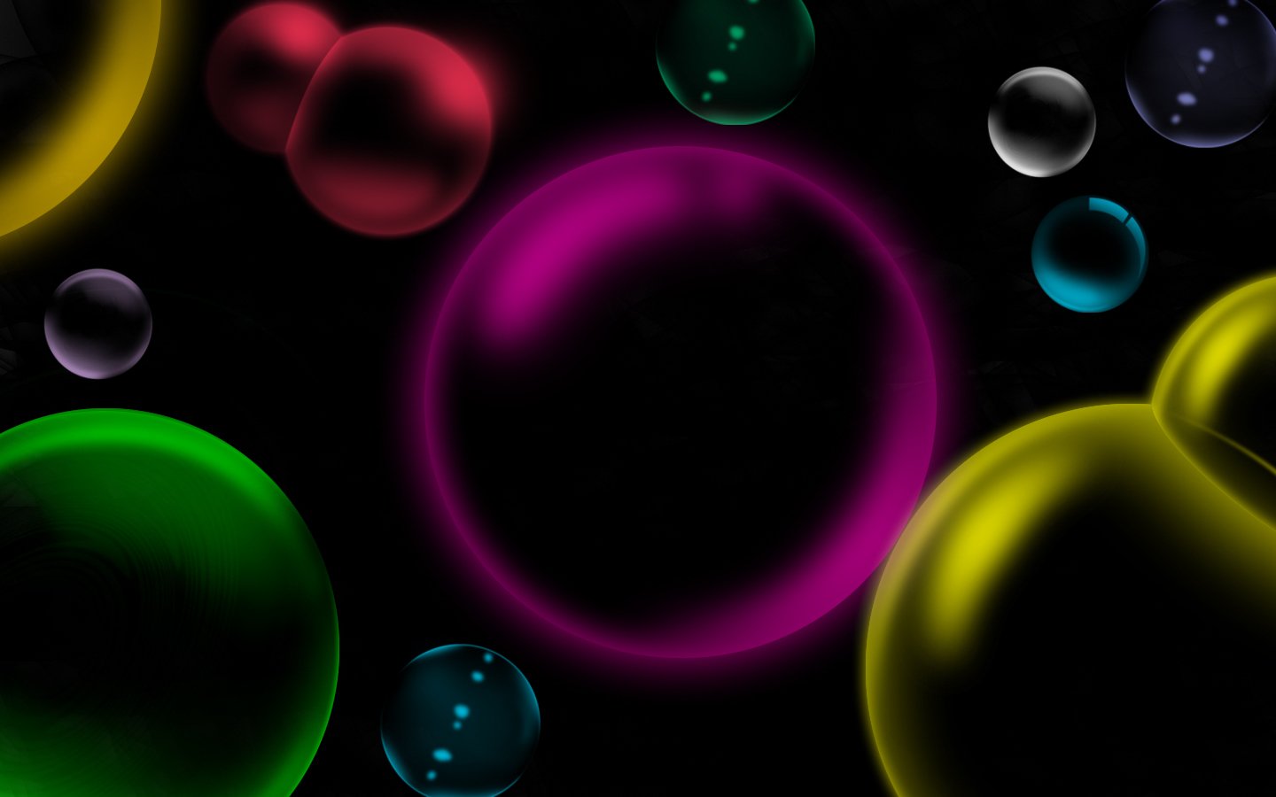 Colorful Bubbles , HD Wallpaper & Backgrounds