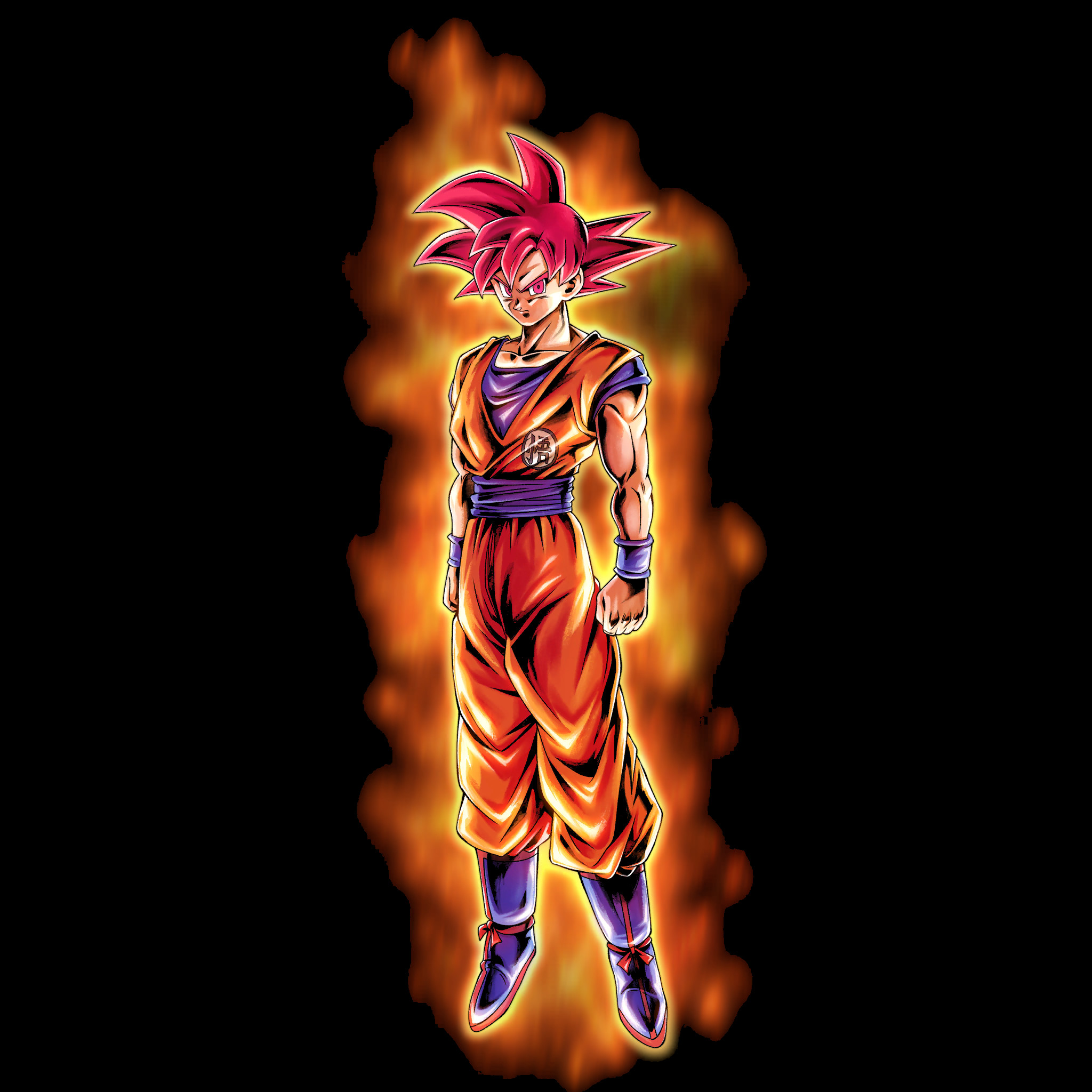 Teamsuper Saiyan God Goku Amoled Wallpaper 
 Data Src - Super Saiyan God Goku Dbl , HD Wallpaper & Backgrounds