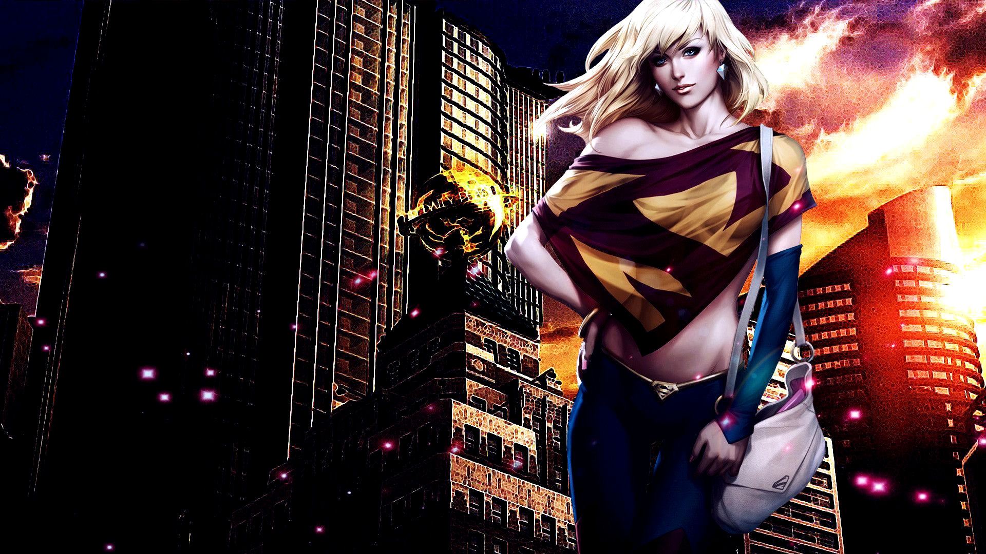 Dc Wallpaper Hd - Supergirl Artgerm , HD Wallpaper & Backgrounds