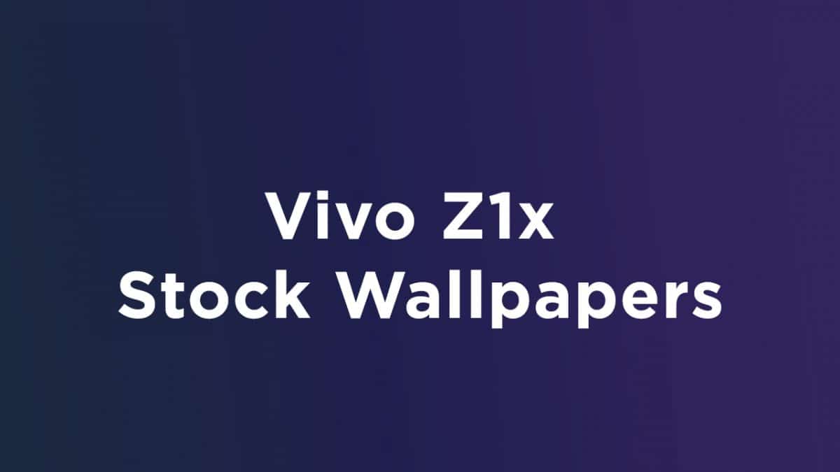 Vivo Z1x Stock Wallpapers In Full Hd Resolution - Electric Blue , HD Wallpaper & Backgrounds