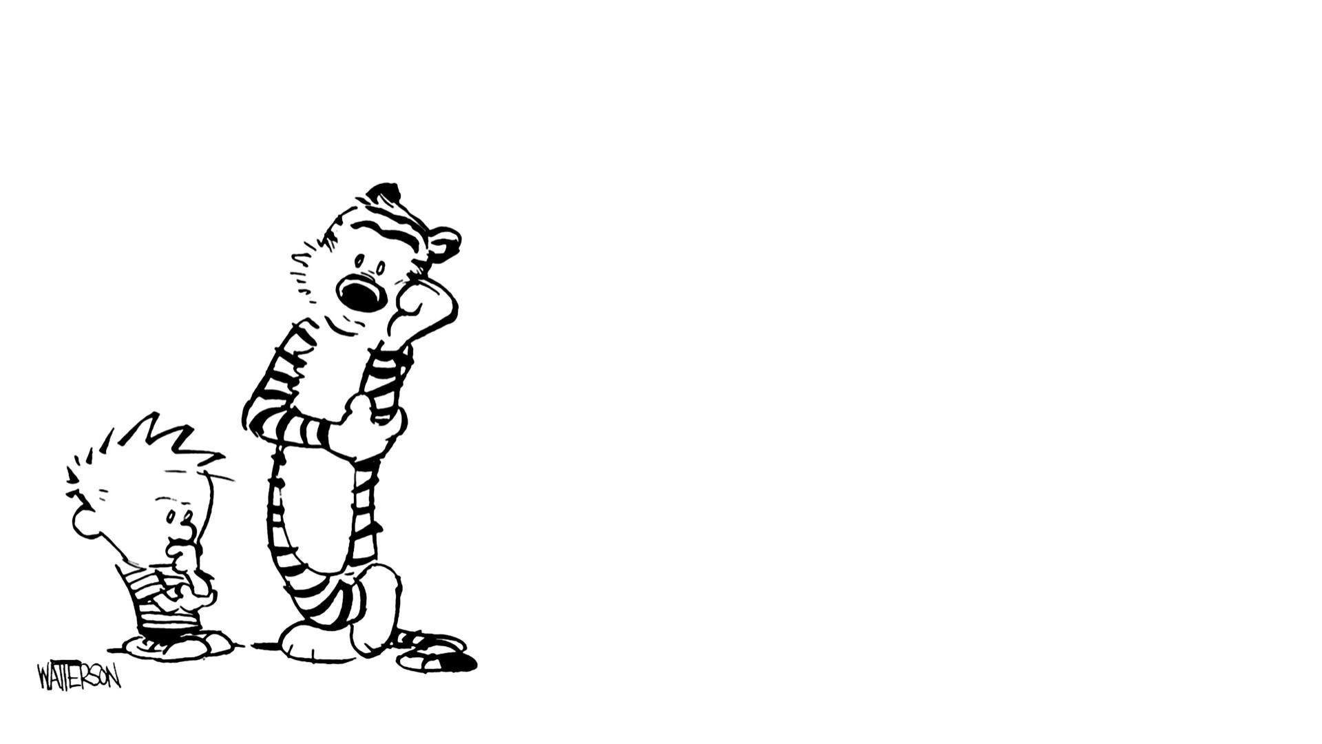 Download Full Hd Calvin And Hobbes Computer Wallpaper - Friendship Calvin And Hobbes Quotes , HD Wallpaper & Backgrounds