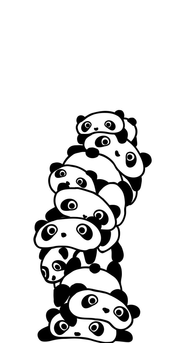 Stack Of Panda Wallpaper Wallpaperackground In Panda - Stack Of Pandas , HD Wallpaper & Backgrounds