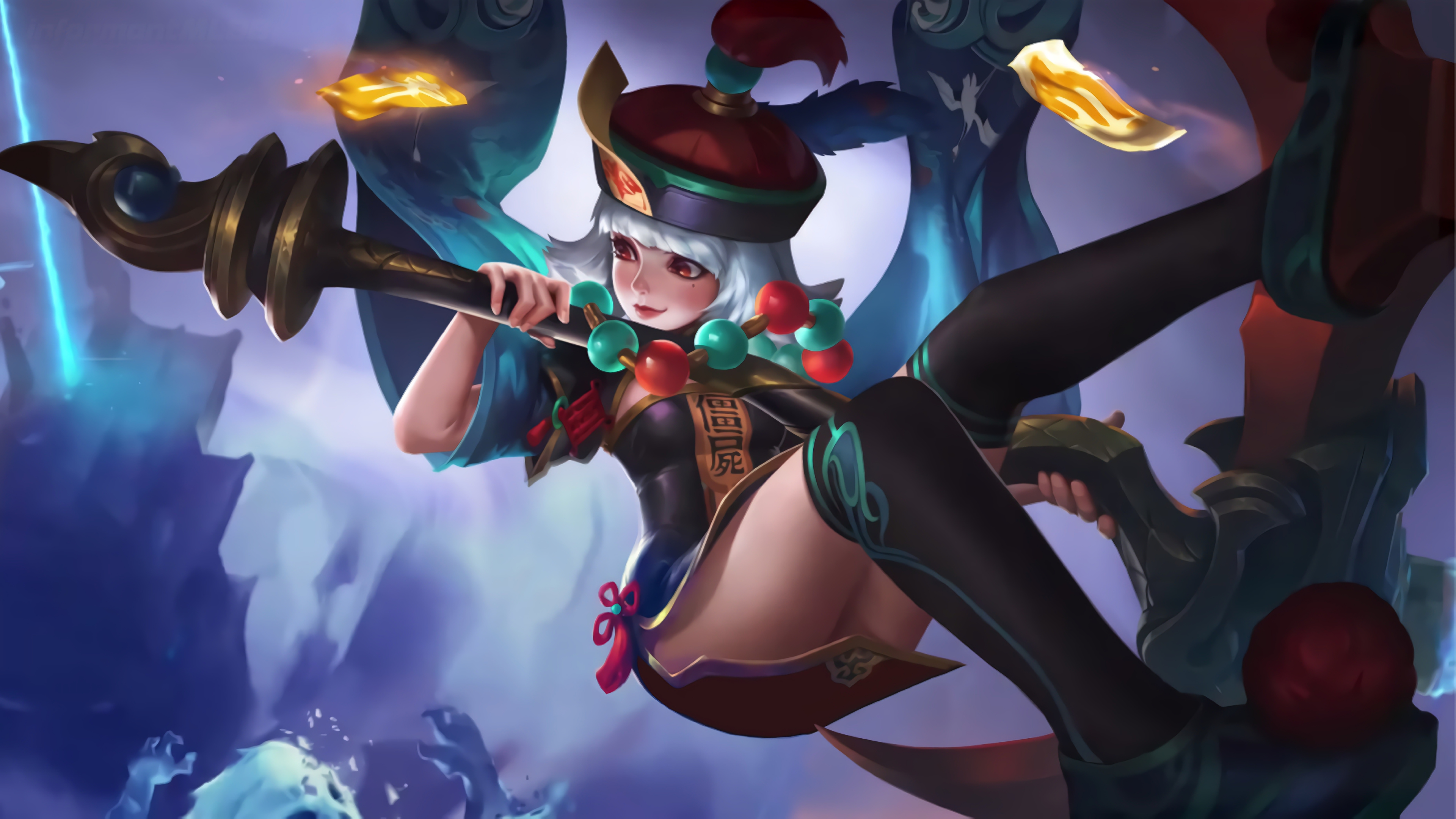 Ruby, Lady Zombie, Skin, Mobile Legends, 4k, - Mobile Legends Ruby Lady Zombie , HD Wallpaper & Backgrounds