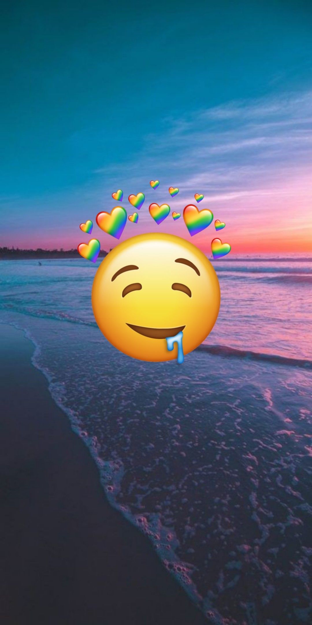 Cute Emoji Wallpaper Emoji , HD Wallpaper & Backgrounds