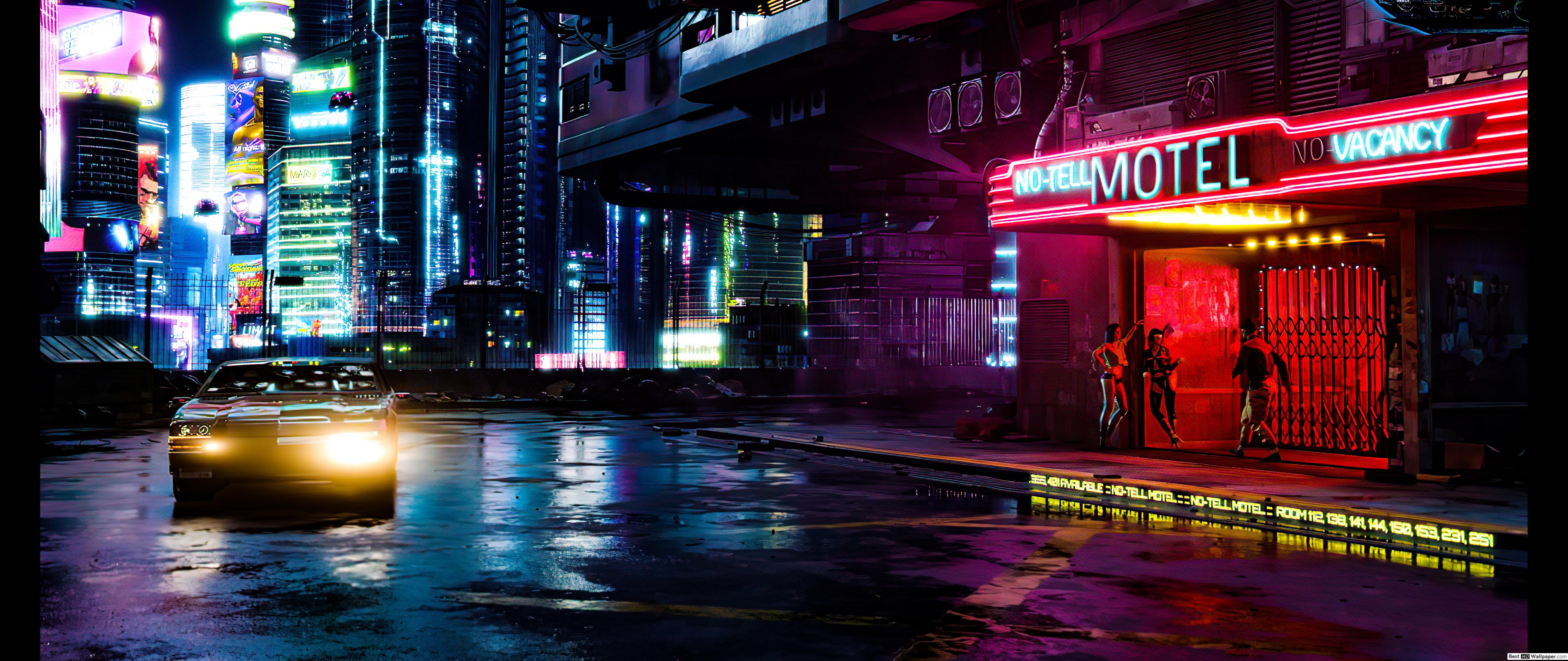Night City Cyberpunk 2077 (#2499381) - HD Wallpaper & Backgrounds Download