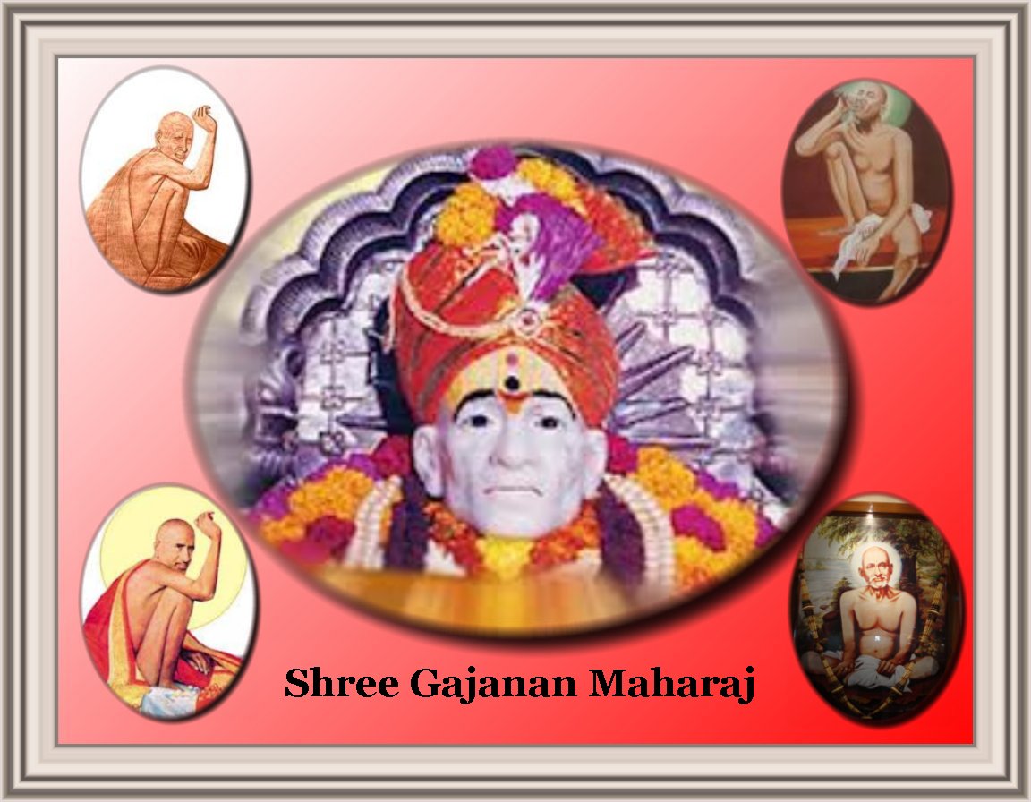 Shree Gajanan Maharaj - Shri Gajanan Maharaj Samadhi Darshan , HD Wallpaper & Backgrounds