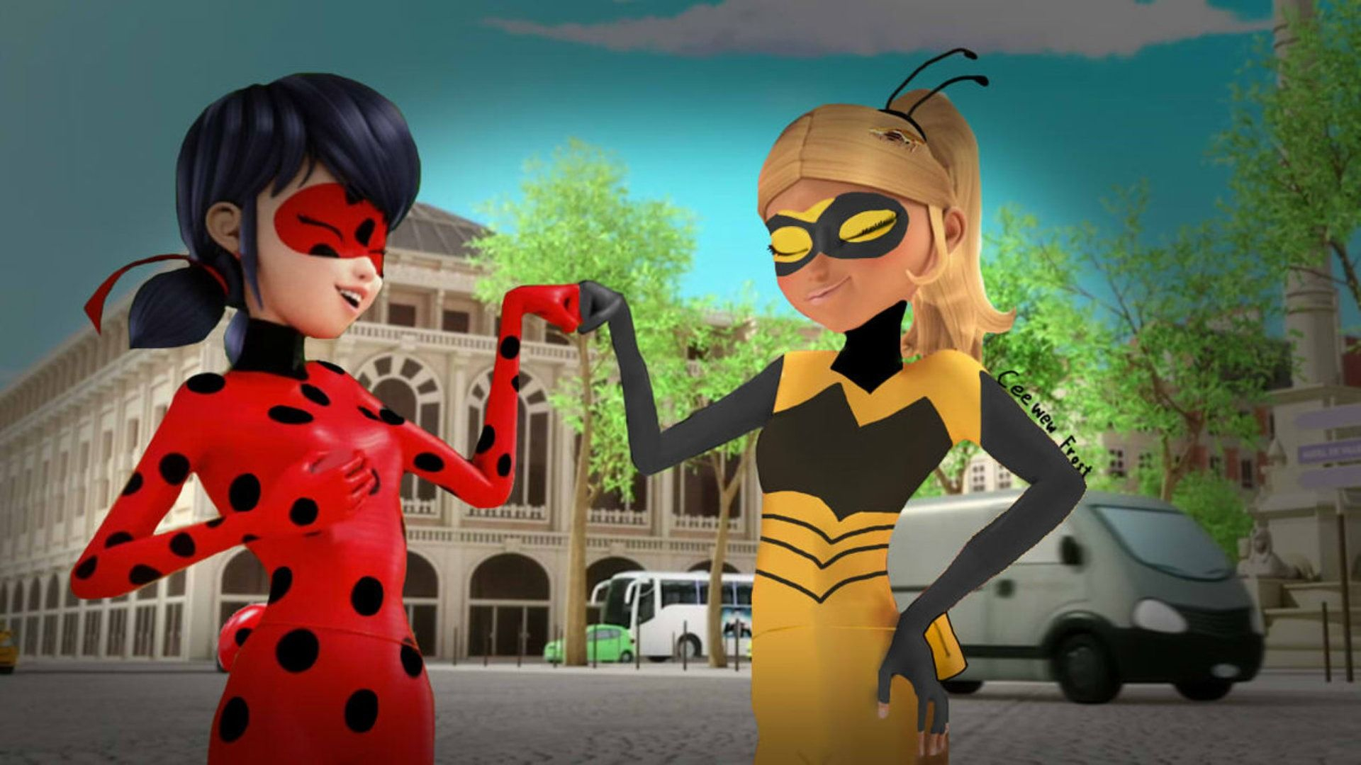 Good Miraculous Ladybug Tv Show Wallpapers Wallpaper - Miraculous Ladybug Saison 2 , HD Wallpaper & Backgrounds
