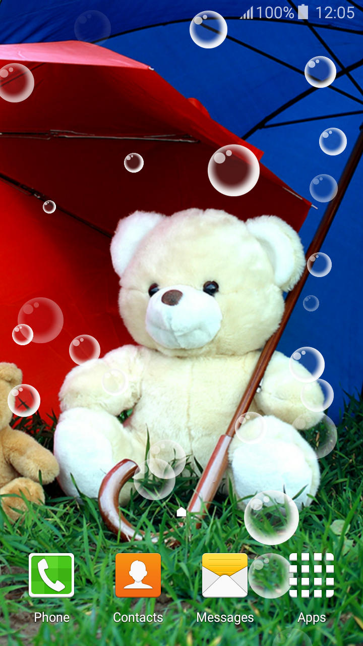 Live Wallpaper Teddy Bear , HD Wallpaper & Backgrounds