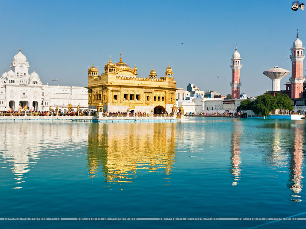 The Golden Temple - Darbar Sahib Amritsar Hd , HD Wallpaper & Backgrounds