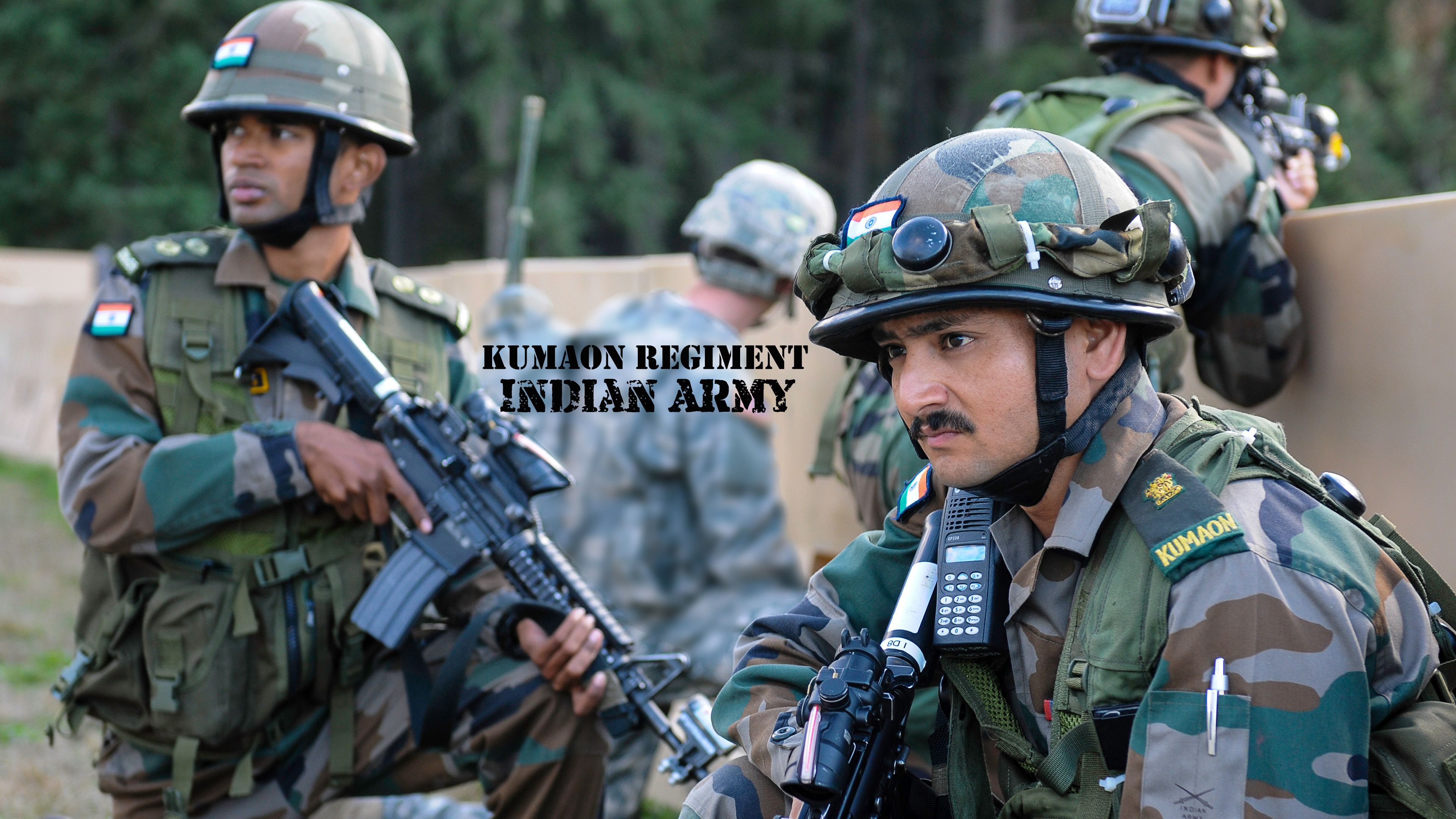Indian Army Wallpaper For Mobile Phone - Indian Army Kumaon Regiment , HD Wallpaper & Backgrounds