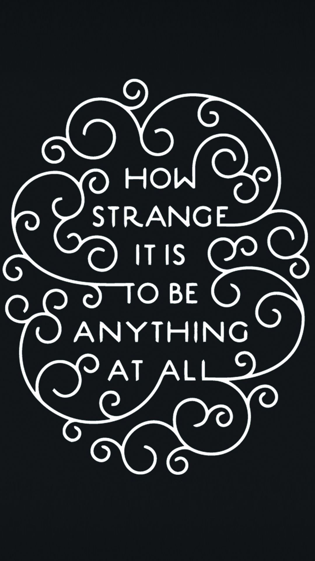 Download Wallpaper - Strange It Is To Be Anything , HD Wallpaper & Backgrounds