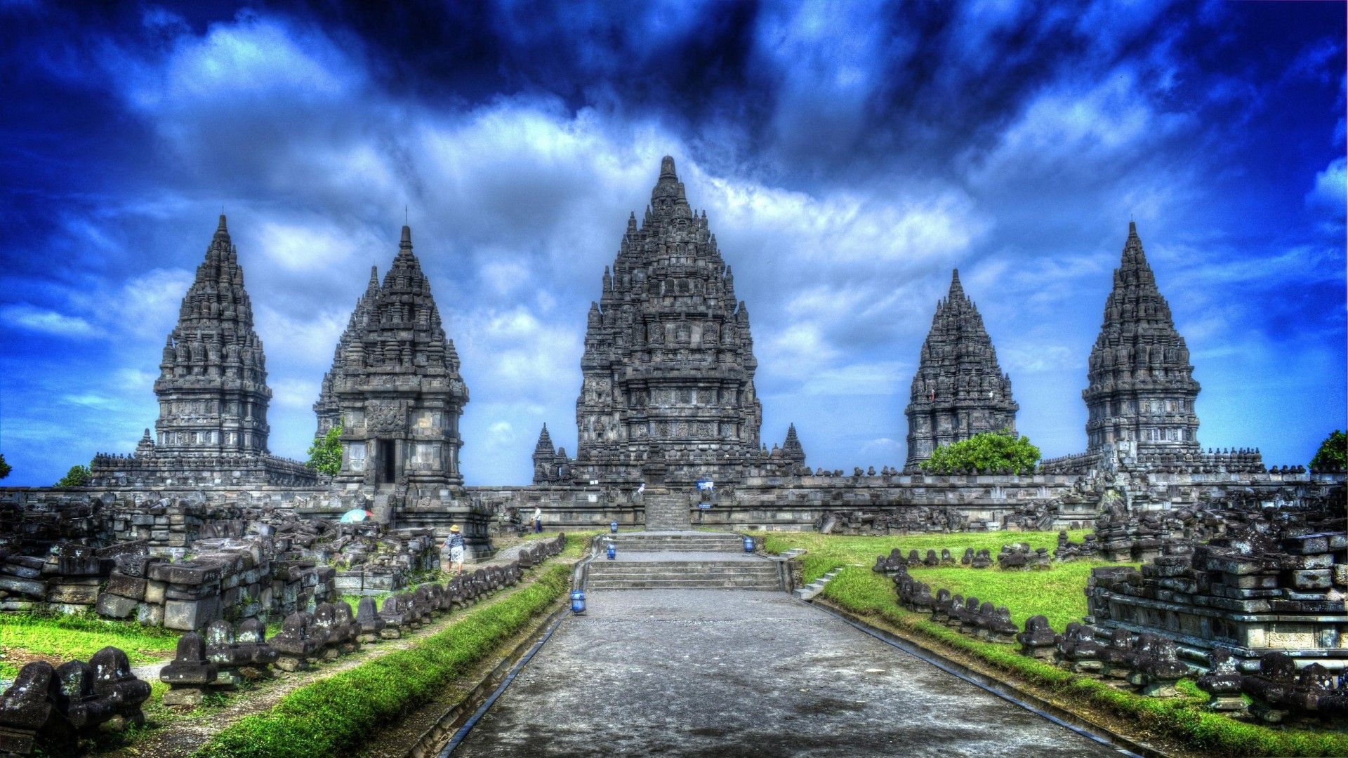 Hindu Temples Hd Wallpapers - Prambanan , HD Wallpaper & Backgrounds