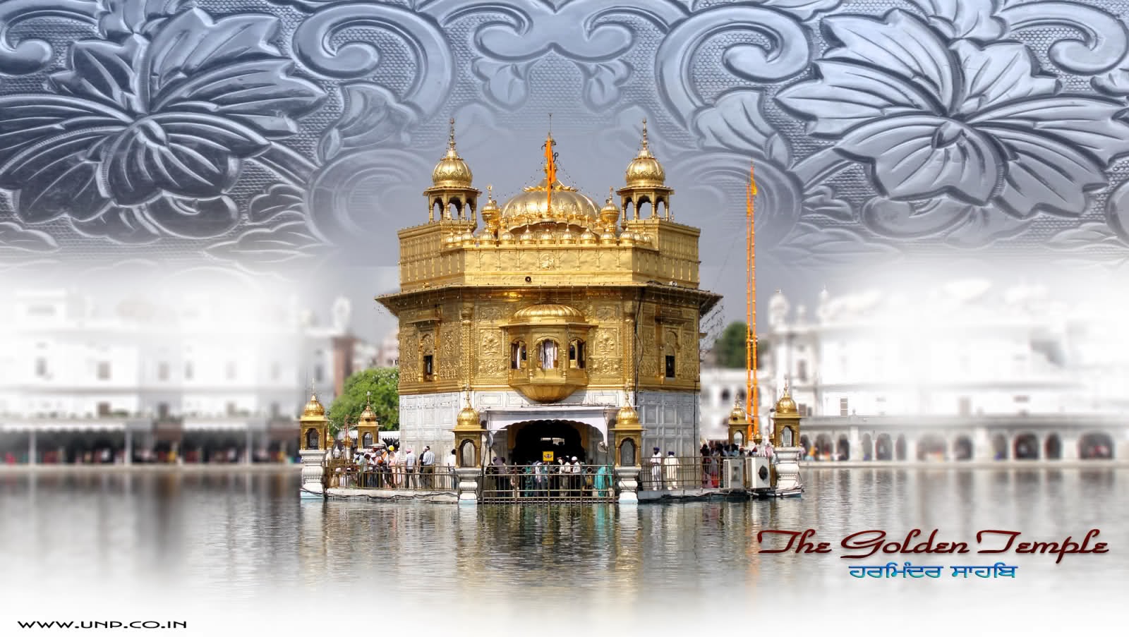 Golden Temple Hd Wallpaper - Golden Temple , HD Wallpaper & Backgrounds