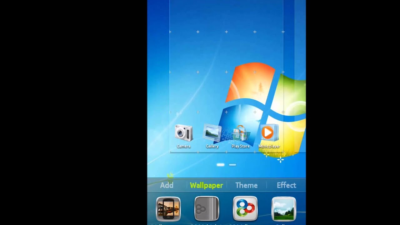 Windows 7 Go Launcher Ex Theme For Android - Tema Windows 7 Para Android Apk , HD Wallpaper & Backgrounds