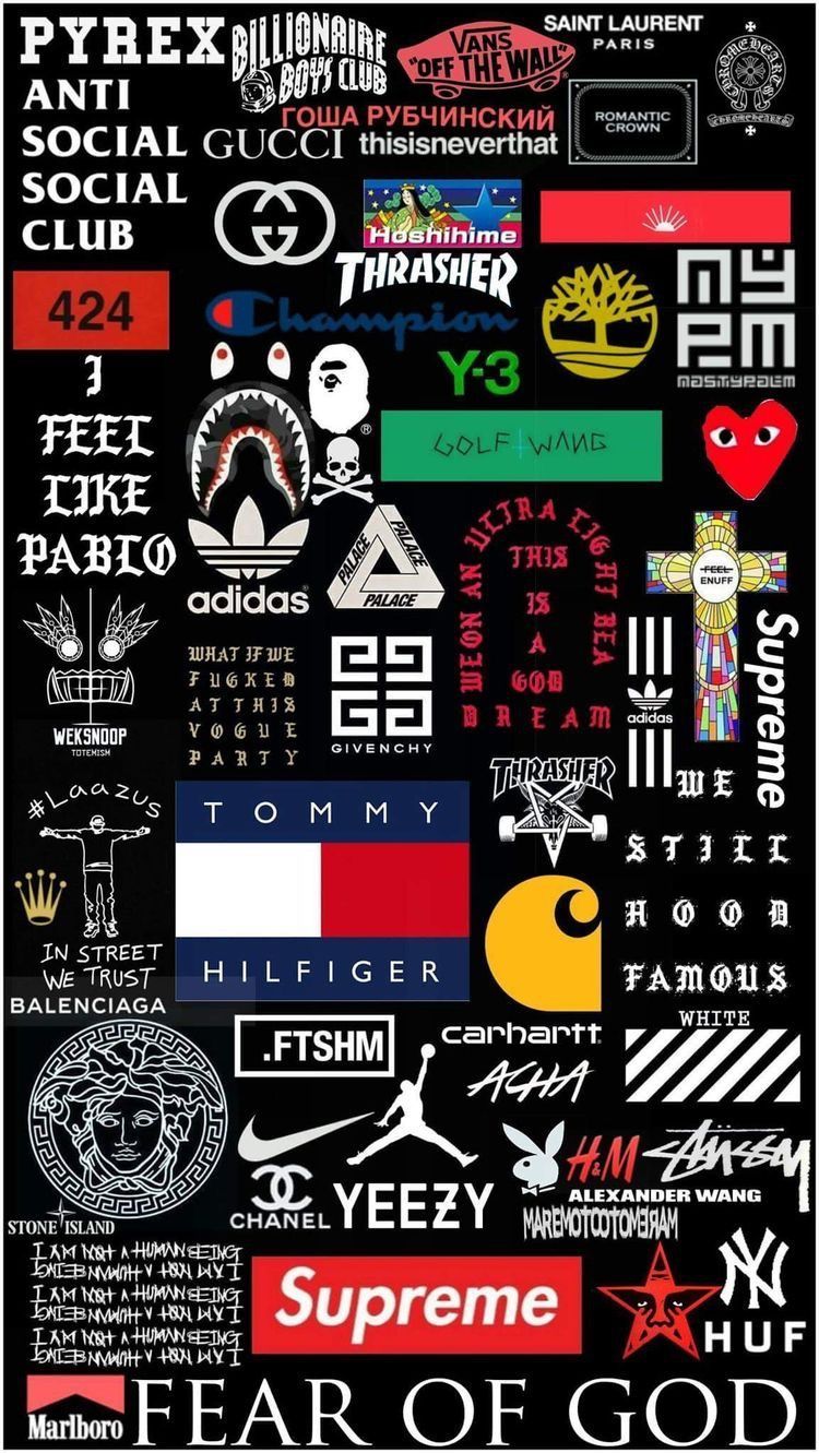 More Wallpaper Collections - Hypebeast Brands , HD Wallpaper & Backgrounds