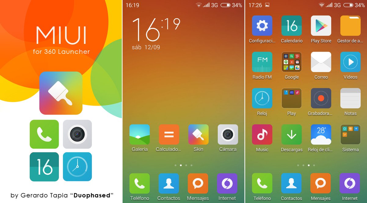 Go Launcher Theme Android 360 Miui 6 Theme For 360 - Miui 8 Launcher Apk , HD Wallpaper & Backgrounds