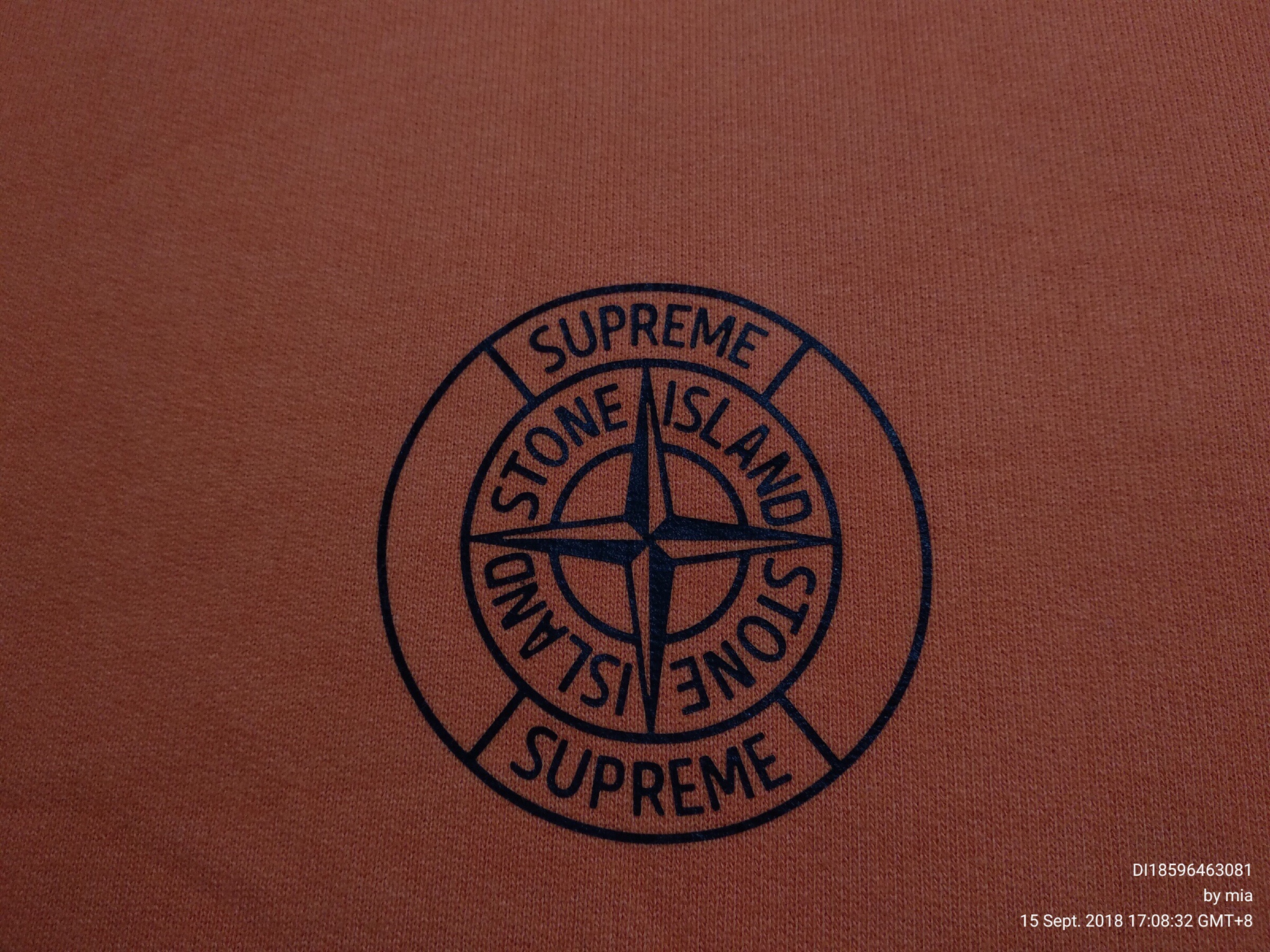 [qc] Stone Island X Supreme Hoodie - Emblem , HD Wallpaper & Backgrounds