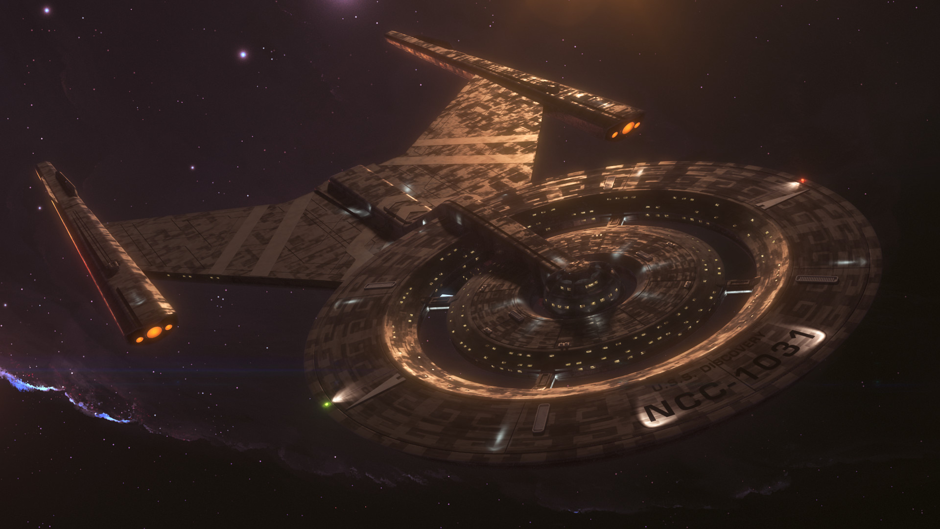 Star Trek Enterprise Picture - Uss Discovery Beauty , HD Wallpaper & Backgrounds