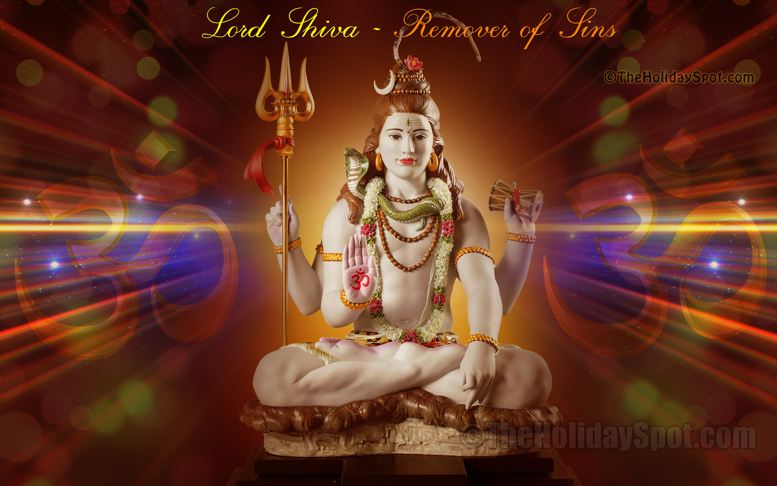 Hd Wallpaper Of Lord Shiva For Shivratri - Goddess Lakshmi By Lladro , HD Wallpaper & Backgrounds