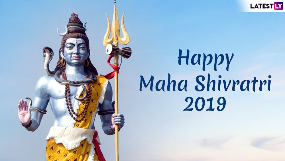 Happy Maha Shivratri 2019 - Shiva Statue , HD Wallpaper & Backgrounds