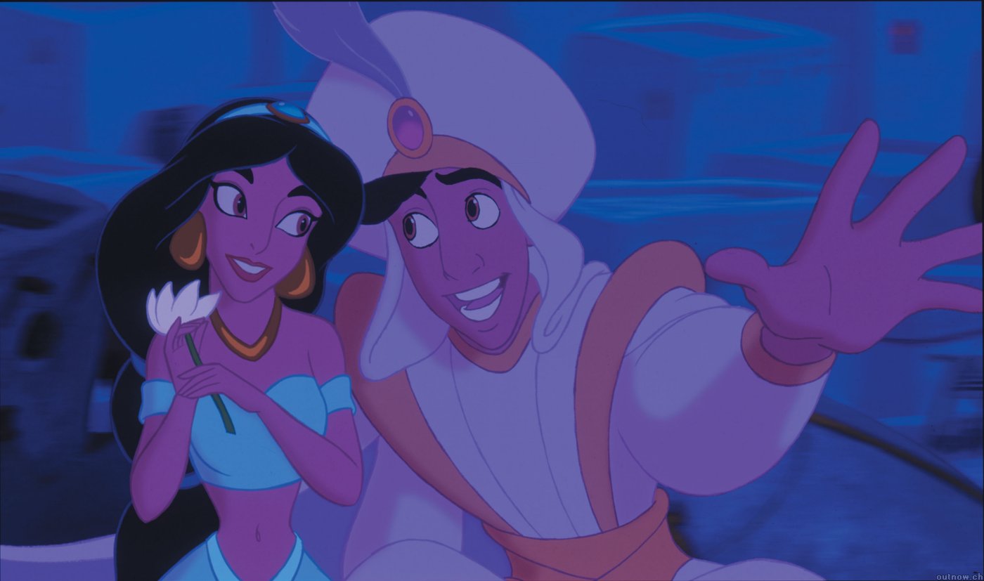 Aladdin And Jasmine Cartoon Full Hd Wallpaper For Galaxy - Do You Know De Way , HD Wallpaper & Backgrounds