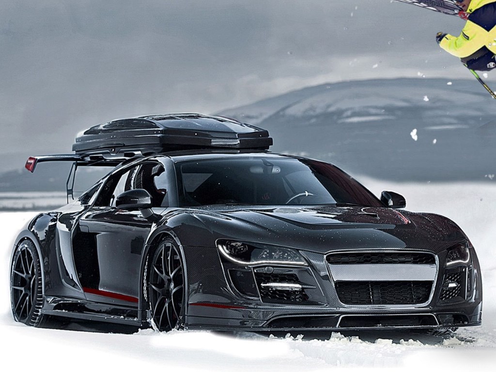Audi R8 With Roof Box , HD Wallpaper & Backgrounds