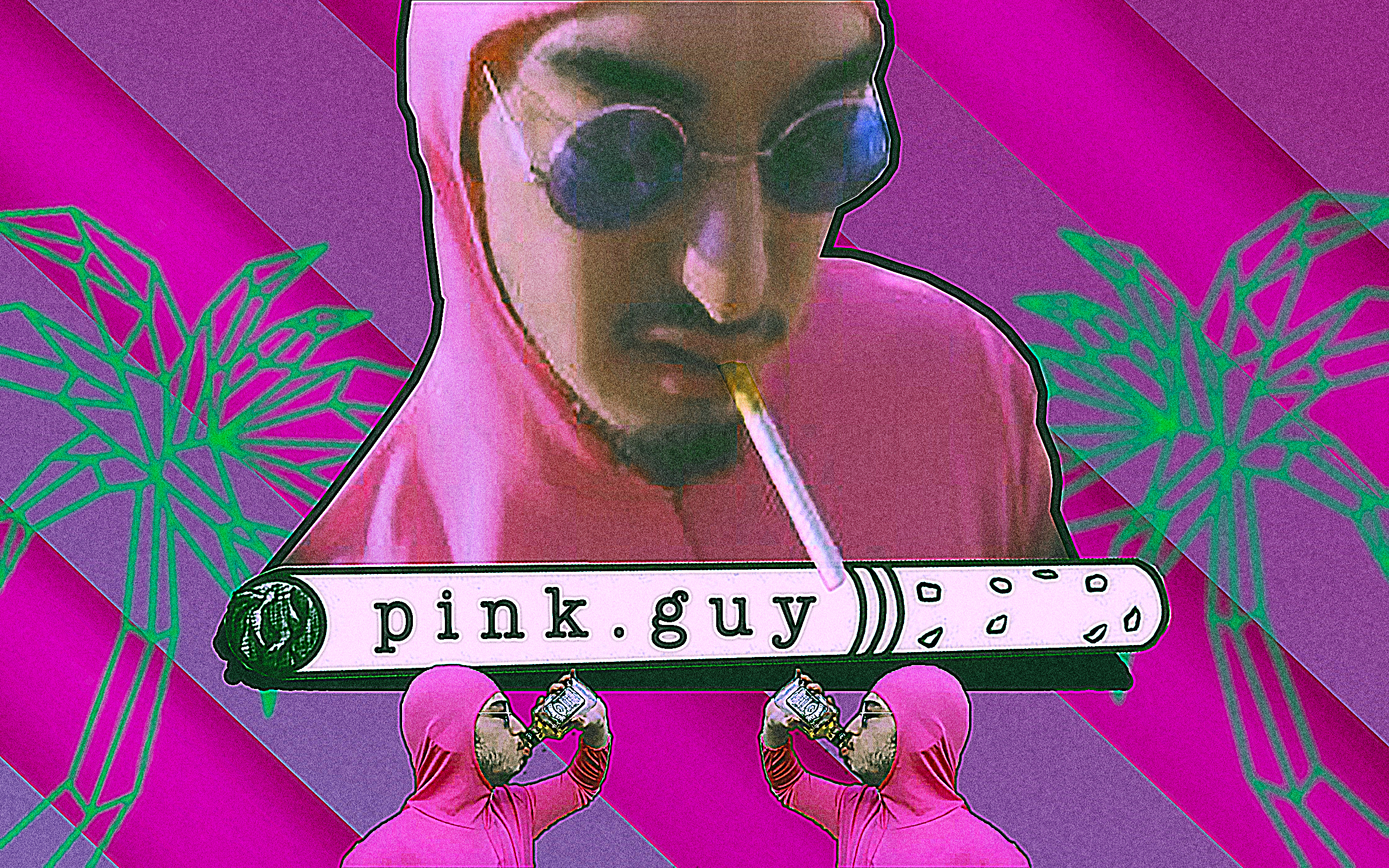 Made A Wallpaper Of Pink Guy From People I Hate - Pink Guy Wallpaper Iphone , HD Wallpaper & Backgrounds