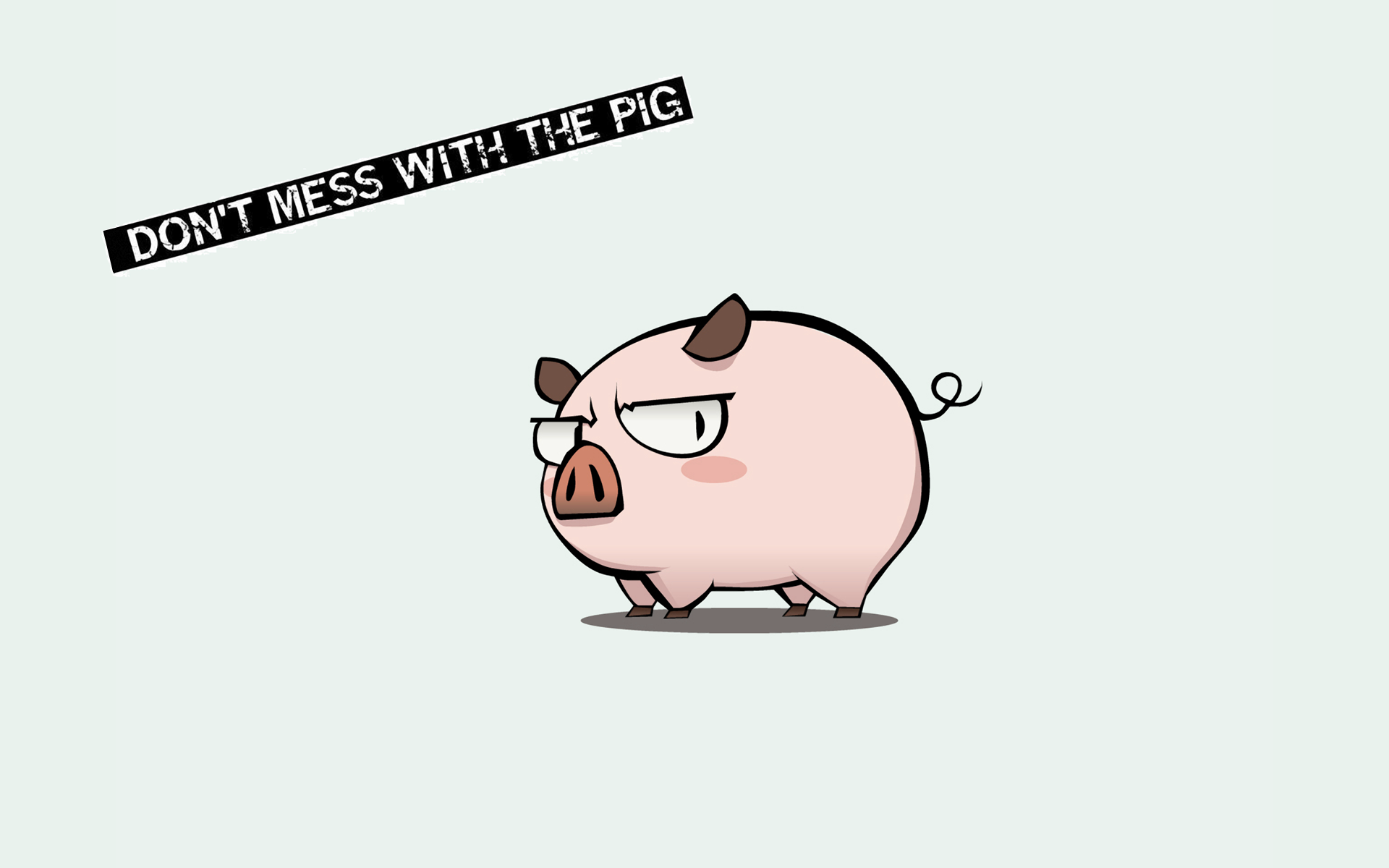 Dont Mess With The Pig , HD Wallpaper & Backgrounds