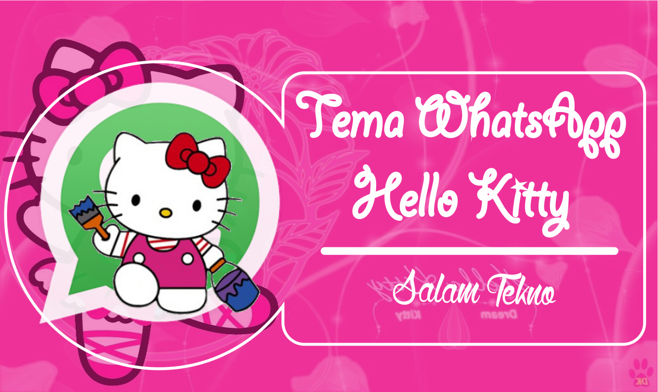 Tema Whatsapp Hello Kitty - Hello Kitty , HD Wallpaper & Backgrounds