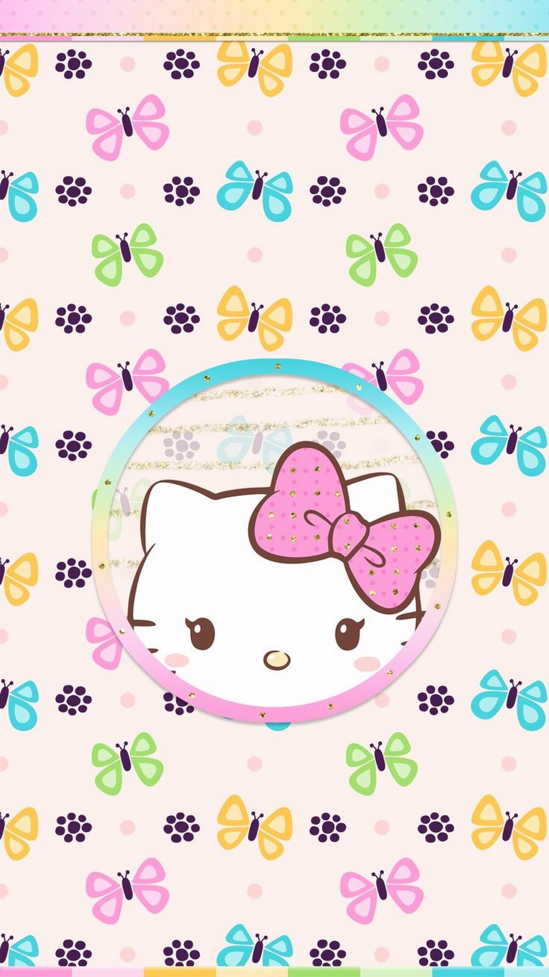 Hello Kitty Hd Wallpaper For Iphone With Image Resolution - Cute Hello Kitty Wallpaper Phone , HD Wallpaper & Backgrounds