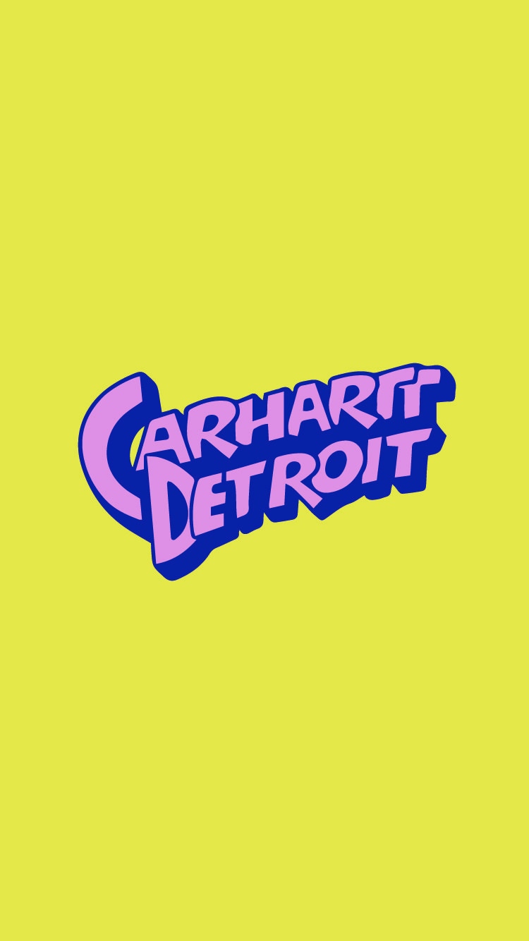 High Quality Carhartt Detroit Iphone Wallpaper Download - Graphic Design , HD Wallpaper & Backgrounds