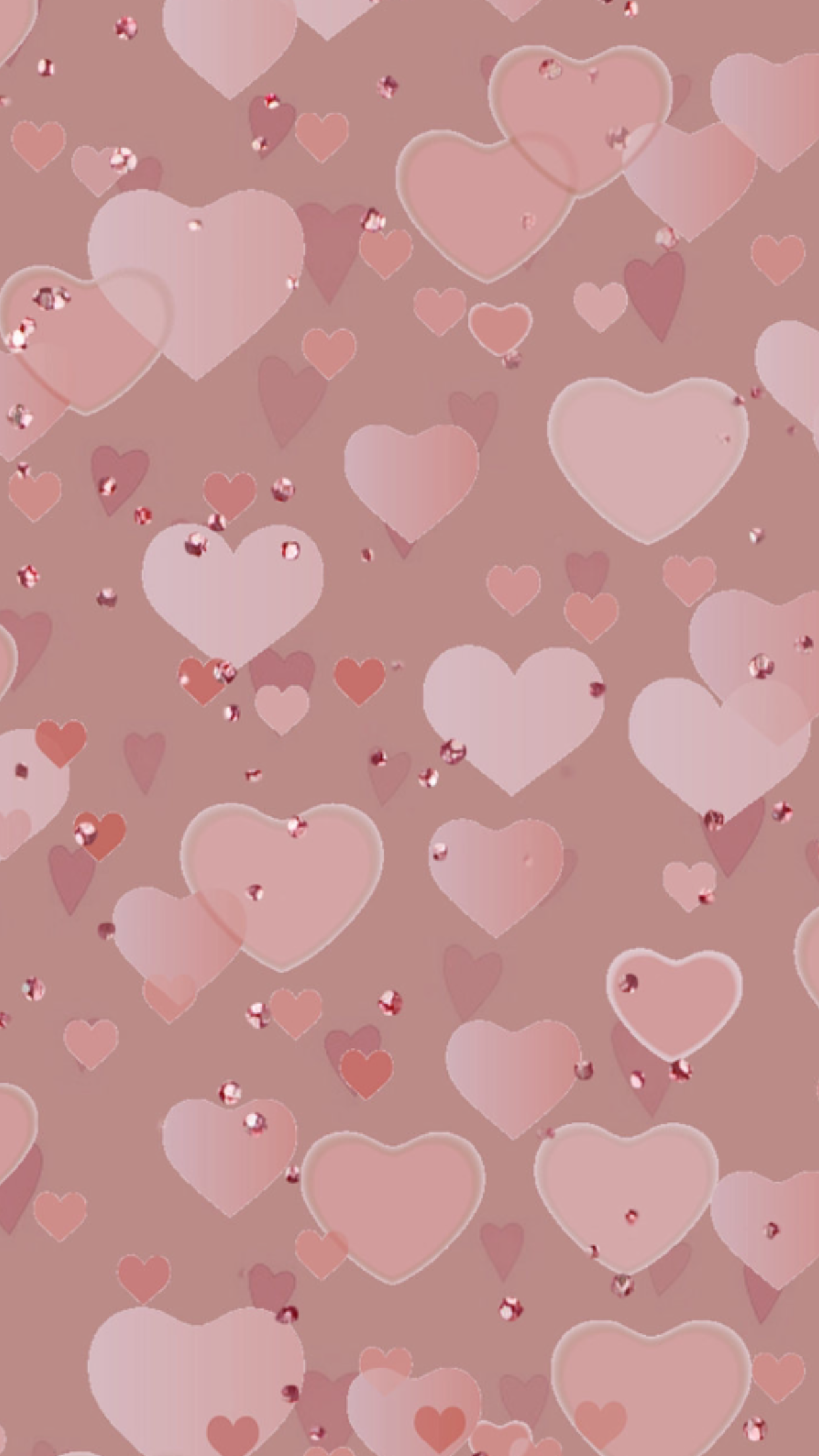 Pink Heart Wallpaper - Wallpaper , HD Wallpaper & Backgrounds
