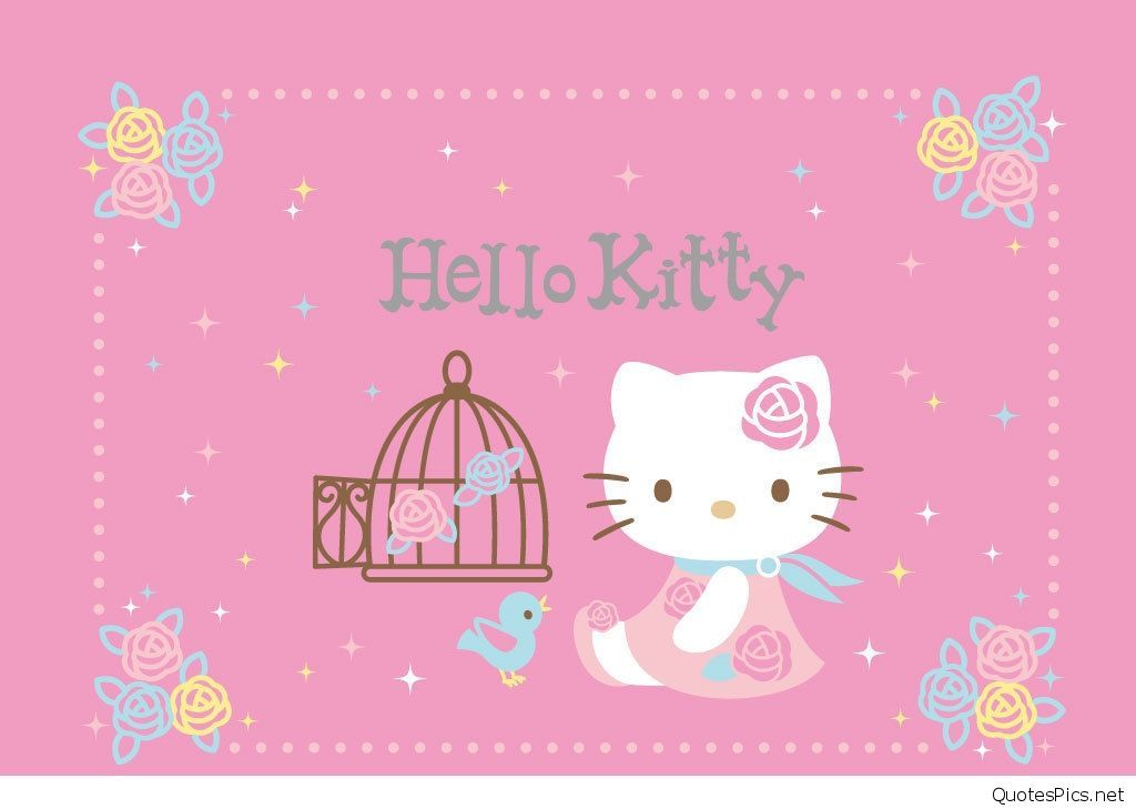 Hello August Backgrounds Wallpapers And Pics With Quotes - Love Sista Hello Kitty Good Morning , HD Wallpaper & Backgrounds