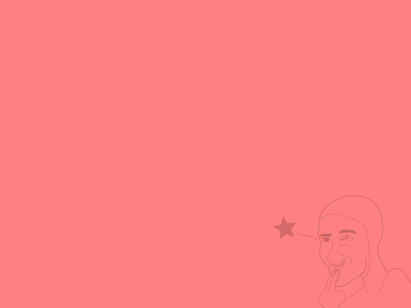 Here's A Pink Guy Wallpaper I Made For All Of You Wonderful - Illustration , HD Wallpaper & Backgrounds