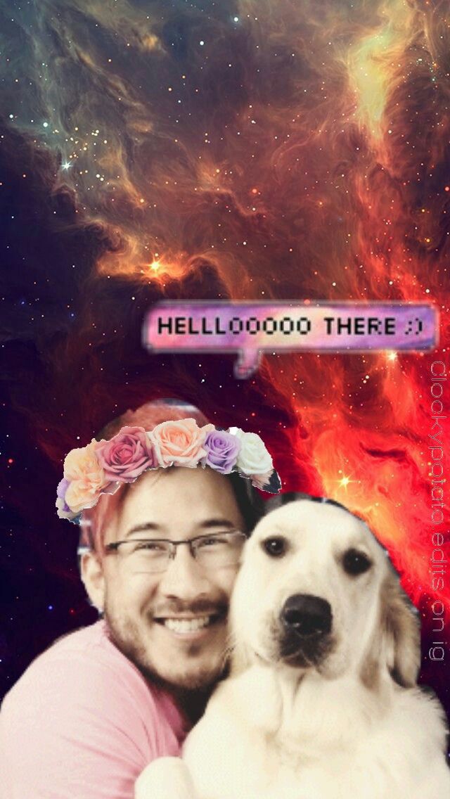 Markiplier Iphone Wallpaper Markiplier Lockscreen Tumblr - Red Galaxy Wallpaper Iphone , HD Wallpaper & Backgrounds