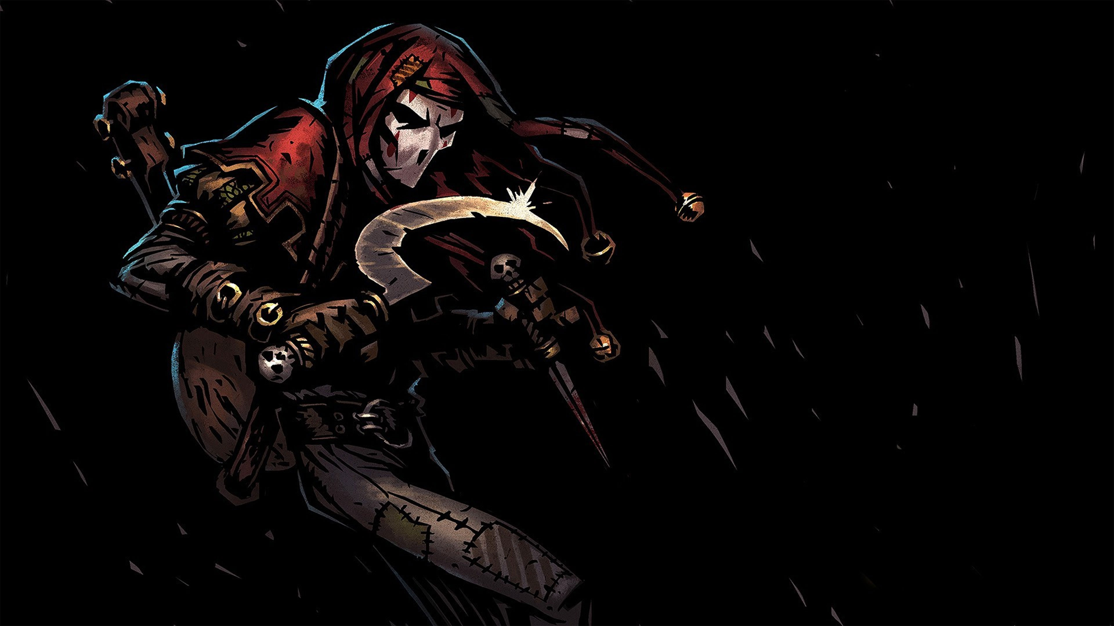 Darkest Dungeon 4k Wallpaper - Darkest Dungeon Skyrim , HD Wallpaper & Backgrounds