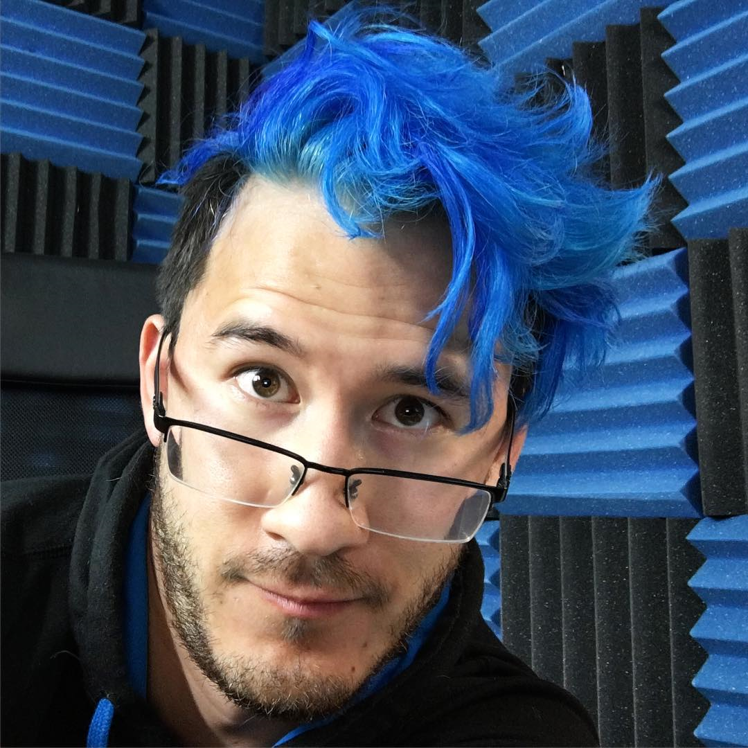 Artwork/critique » Thread - Dyed Hair Men Blue , HD Wallpaper & Backgrounds