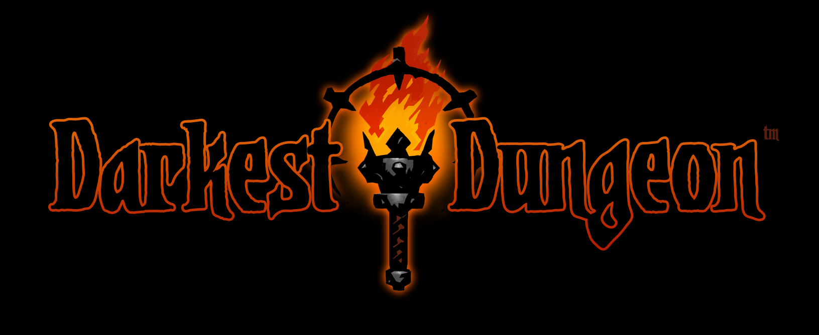 Survival Horror Rpg Dungeoncrawl - Darkest Dungeon Logo Png , HD Wallpaper & Backgrounds