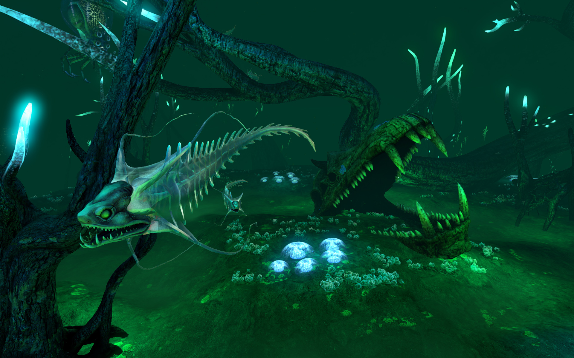The World Of Subnautica Is Huge And Varied - Subnautica Deep Sea , HD Wallpaper & Backgrounds