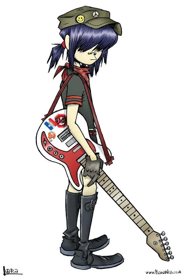 Gorillaz - Gorillaz Noodle Png , HD Wallpaper & Backgrounds