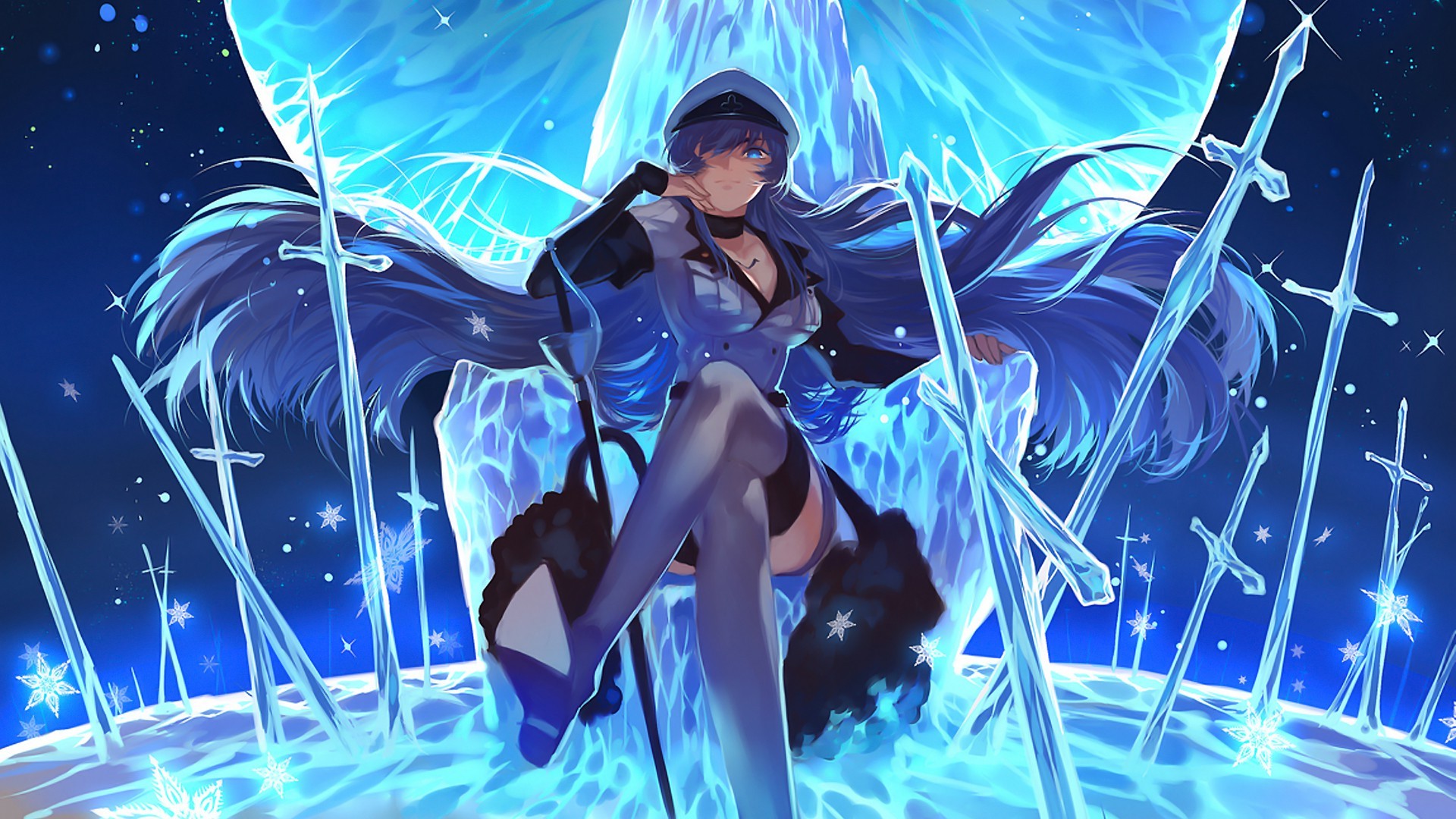 Anime Anime Girls Akame Ga Kill Esdeath Wallpapers Akame Ga