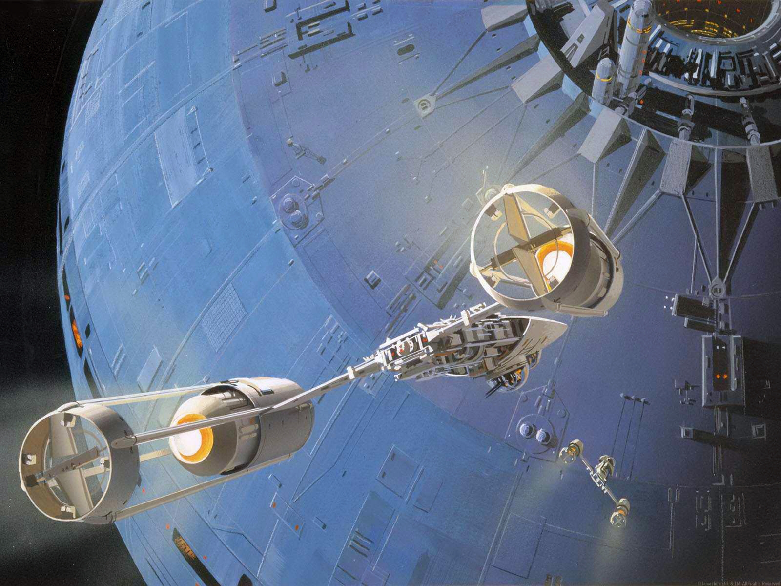 Ralph Mcquarrie Star Wars Concept Art , HD Wallpaper & Backgrounds
