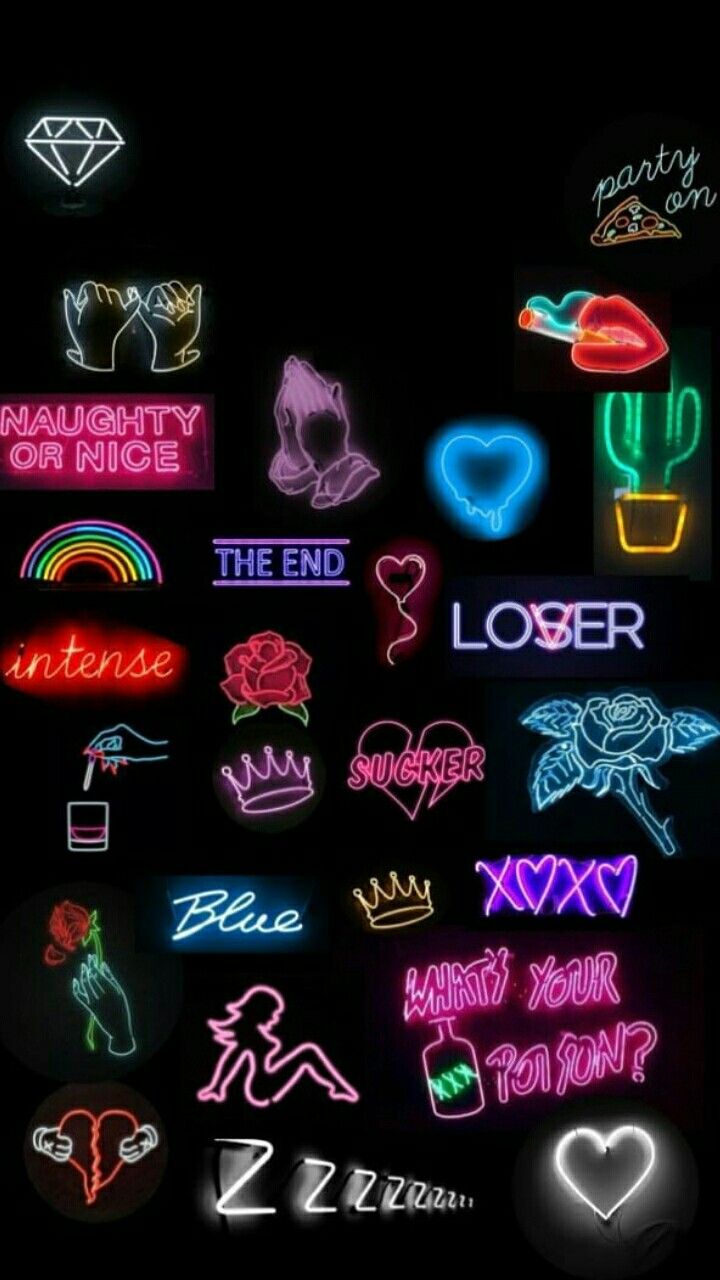 Neon Aesthetic Wallpapers Blue , HD Wallpaper & Backgrounds