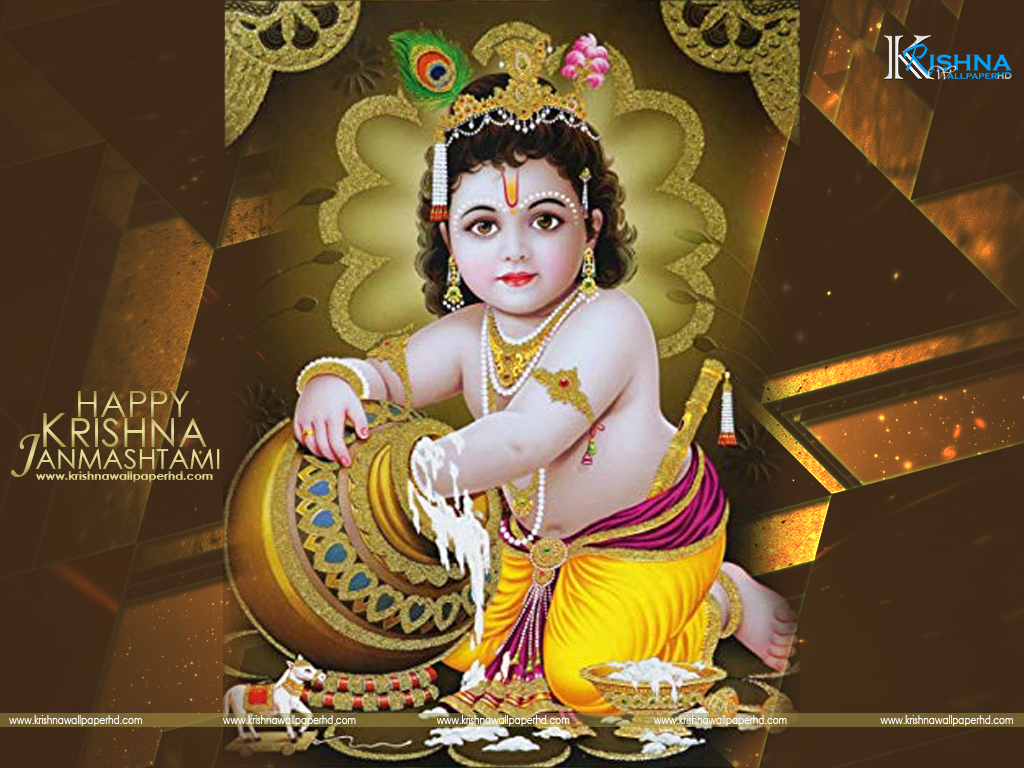 Lord Krishna Baby , HD Wallpaper & Backgrounds