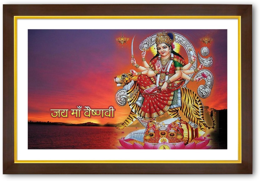 Durga Maa Photo Full Screen , HD Wallpaper & Backgrounds