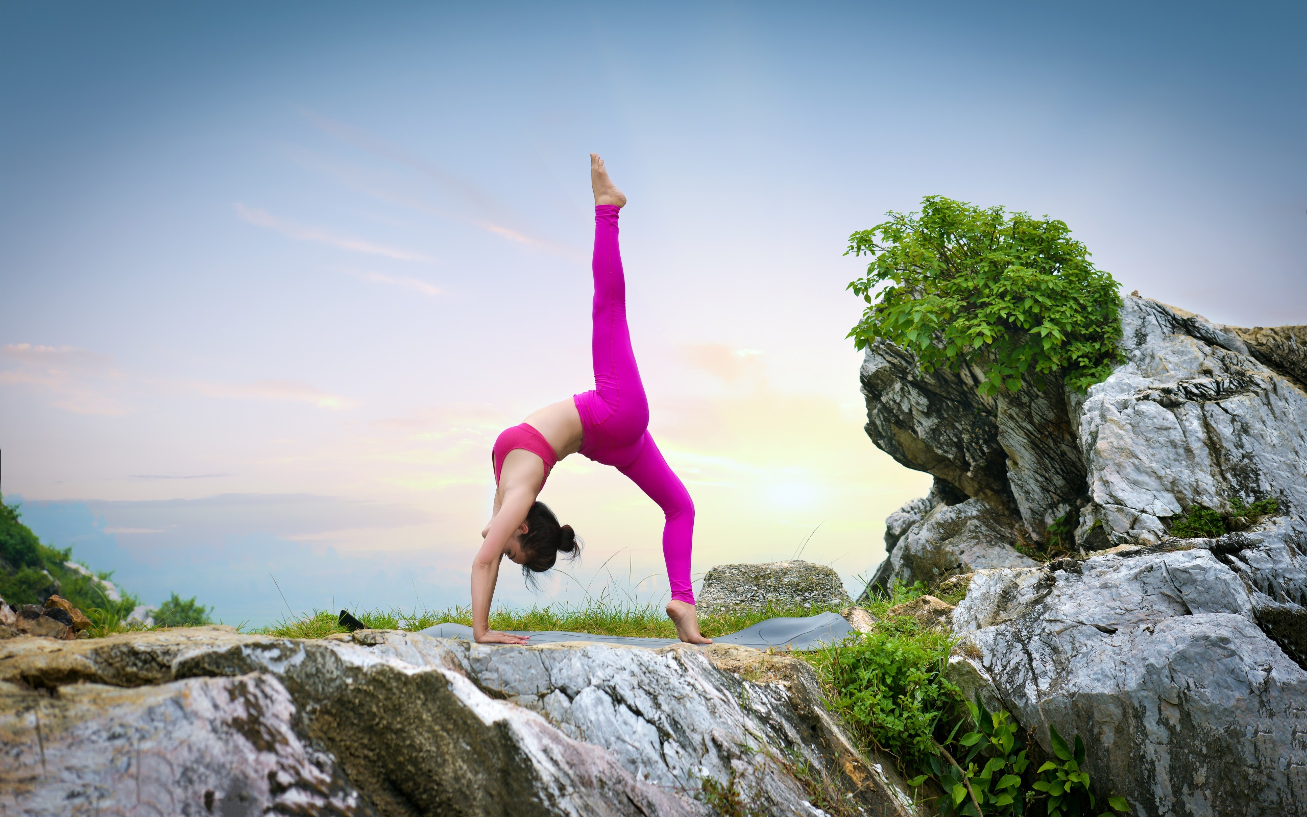 Yoga, Woman, Sunset, Meditation, Yoga Poses, Yoga Exercises, - Yoga Poses Yoga Images Download , HD Wallpaper & Backgrounds