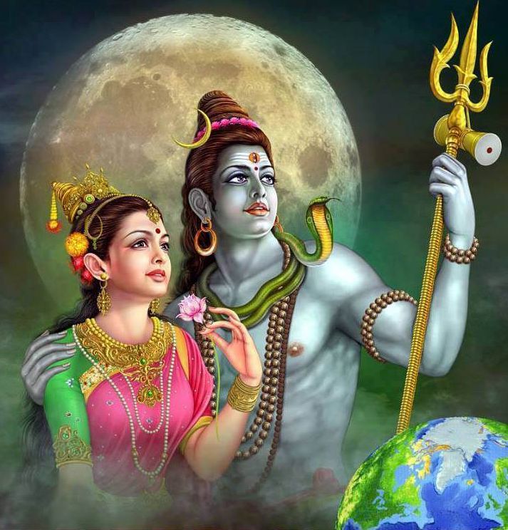 Bhagwan Shiva Images Wallpaper - Shiv Parvati Pics Download , HD Wallpaper & Backgrounds