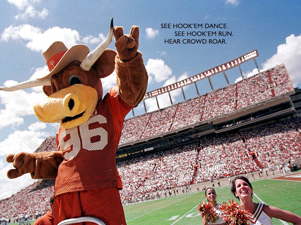 Texas State University Wallpaper - University Of Texas In Austin Mascot , HD Wallpaper & Backgrounds